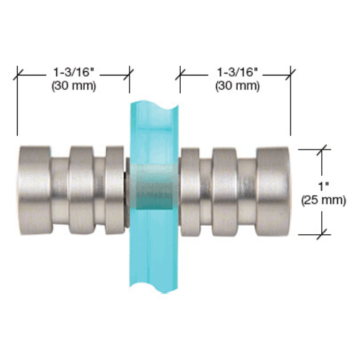 Shower Door Hardware | Junior Contemporary Style Back to Back Knobs SDK107.png?auto=compress%2Cformat&ixlib=php 3.3