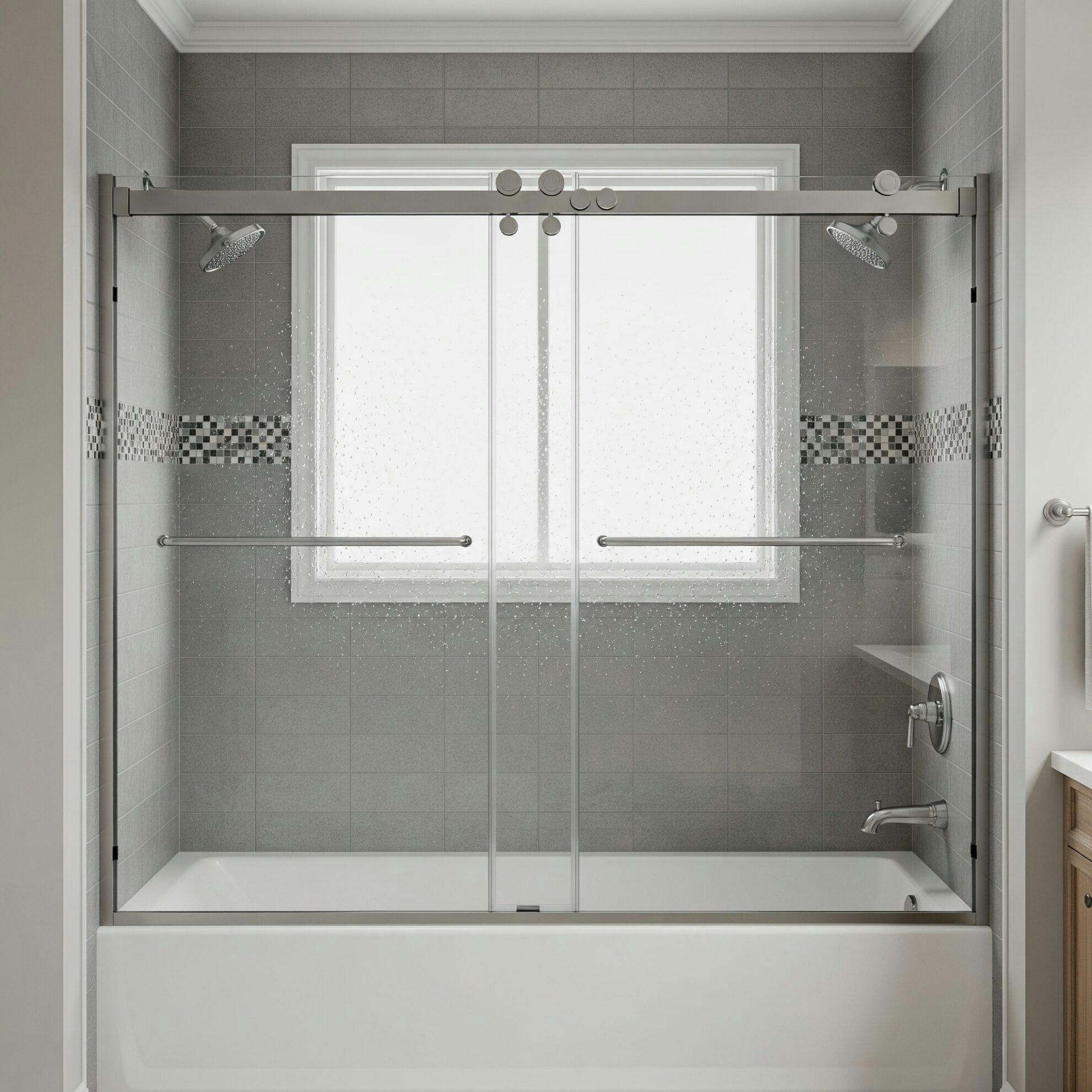 Sliding Shower Doors | double bypass shower door scaled.jpeg?auto=compress%2Cformat&ixlib=php 3.3