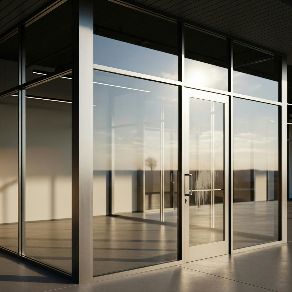 atlanta commercial glass storefronts