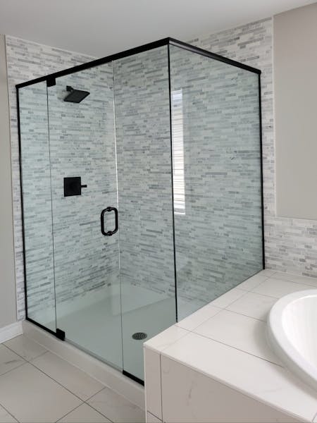 Semi-Frameless Shower Doors – Woodstock